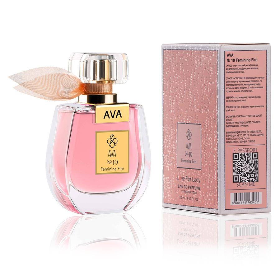 Eau de Parfum for Women AVA LOVE Feminine Fire 50 ml AL-19