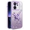 For Xiaomi 13T/13T Pro Case Dragonfly Kickstand TPU Flowers Glitter Phone Cover