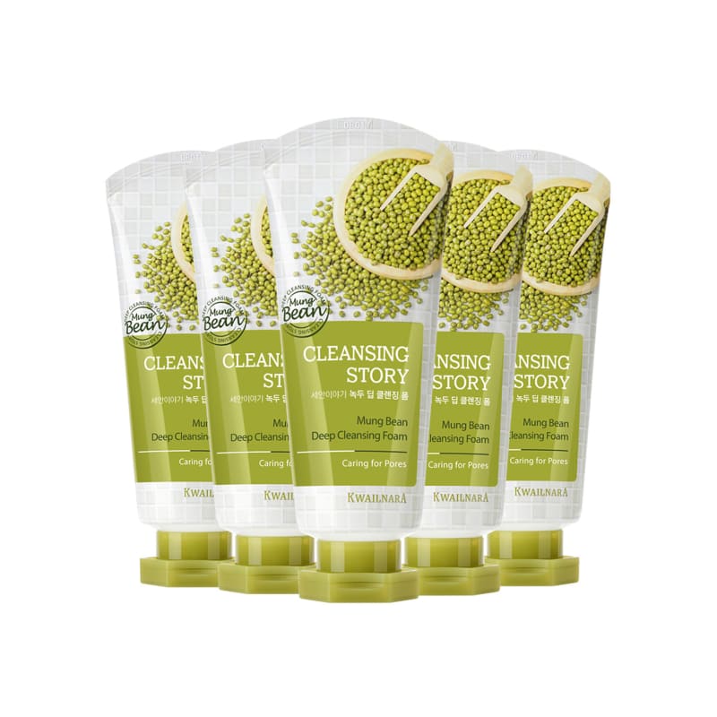 Seonsaiyagi Mung Bean Cleansing Foam 120g x 5