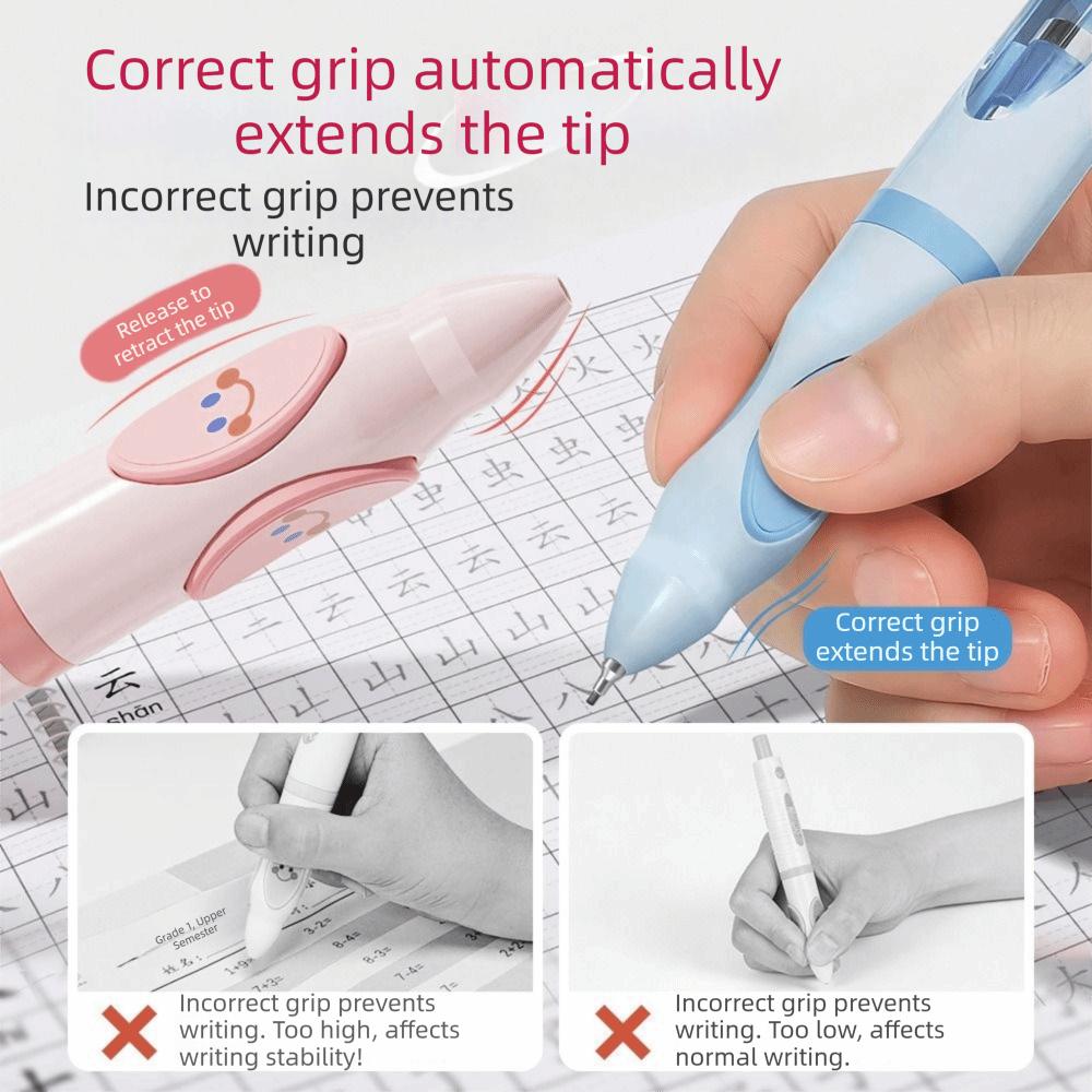 0.7 Mm Automatic Pencil Correct Grip Automatic Coring Grip Posture Correcting Pencils  Student