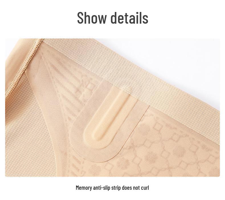 Damskie poporodowe majtki bezszwowe z wysokim stanem i kontrolą brzucha - Oddychające, wygodne szorty chłopięce na lato