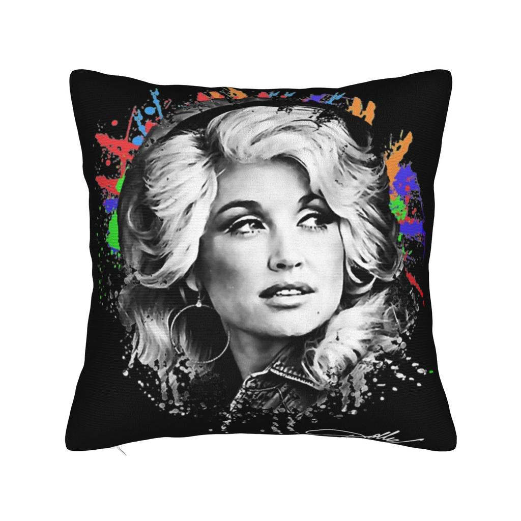 RIP Dolly Parton Pillow Cover Merch Soft Cushion Cover Gift Pillow Case Cover Home Multi Size