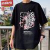 2026 Fashion Casual High Quality T-shirt Man Attack On Titan Unisex Short Sleeve Tee Parent-child Anime Print Summer Unisex Tops