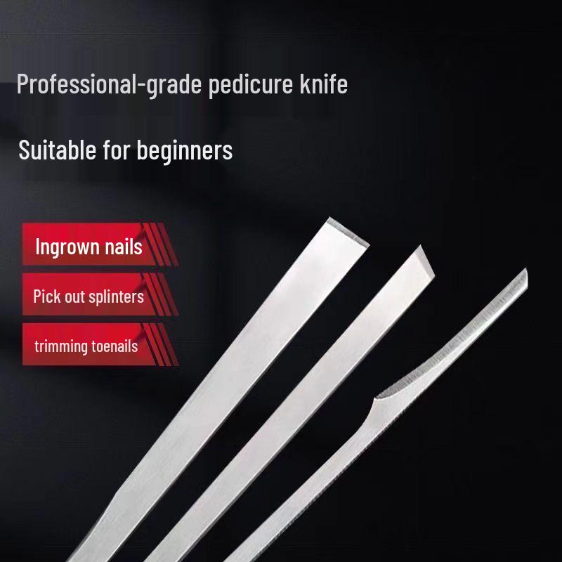 Edelstahl Pediküre-Messer-Set - Fußpflege & Hornhautentfernungswerkzeuge