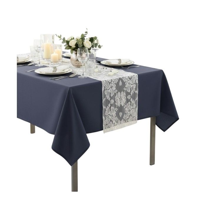 Nappe rectangle 140 x 300 cm Beton