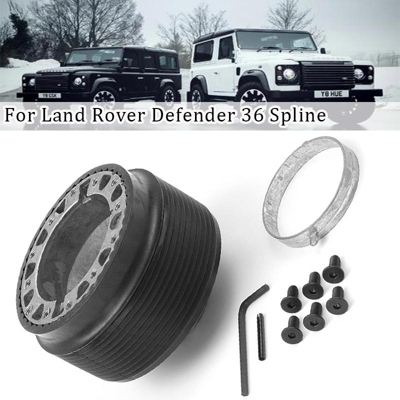 Universal Car Auto Quick Release Steering Wheel Snap Off Hub Adapter Boss Kit Aluminum For Land Rover Defender 36 Splines