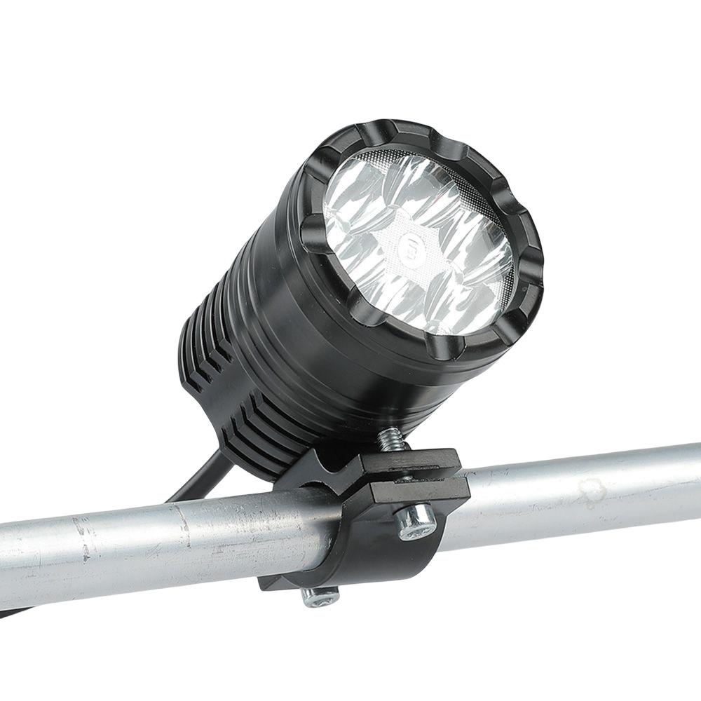 Additional Headlights for Motorcycle Auxiliary Spotlights Universal Moto Driving Fog Lights High Low Flash Beam for ATV Scooter