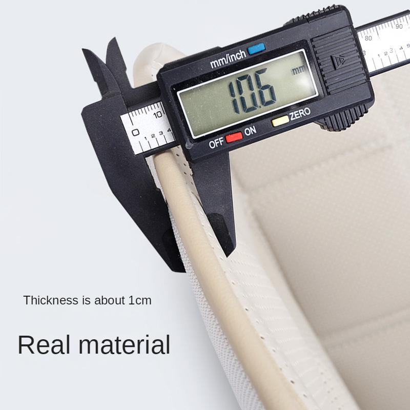 Copertura Protettiva per Sedile Auto Pelle Sicurezza Bambino Schienale Posteriore Tappetino Imbottito Protezione Interfaccia ISOFIX Coperta Cuscino per Bambini