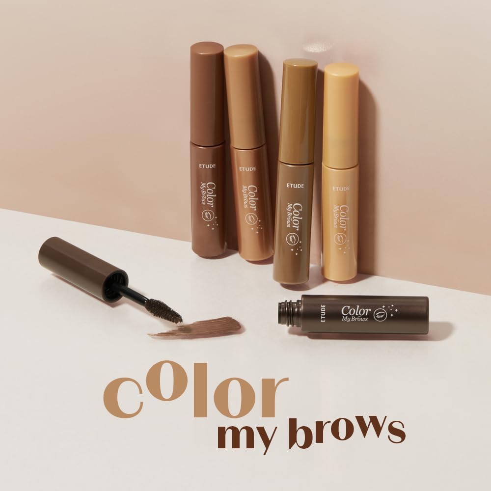 [Etude Official] Color My Brow Mascara Red Brown Eyebrow Mascara Eyebrow