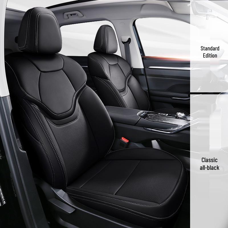 Harvard Fuda Dog Raptor Genuine Leather Car Seat Cover, Full Wrap, All-Season.