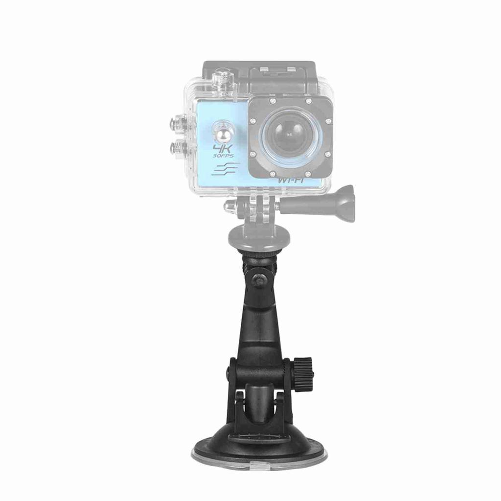 Action Camera Accessories Car Suction Cup Mount + Tripod Adapter for   7 6 5 4   YI