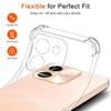TPU Transparent Case for VIVO Y28 Y03 4G Y18 Y28S 5G Protective Cover Four Corners Shockproof Bumper Coque Fundas
