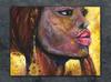 GLAS-SCHNEIDEBRETT 40x30 FRAU