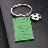 Creative Classic Football Field Keychain Men Sports Leisure Car Key Ring Key Pendant Football Key Chain Bag Pendant Accessories