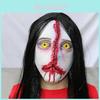 Accessoires d'horreur d'Halloween Maison Fantôme Escape Game PNJ Masque en Latex Pour Adultes