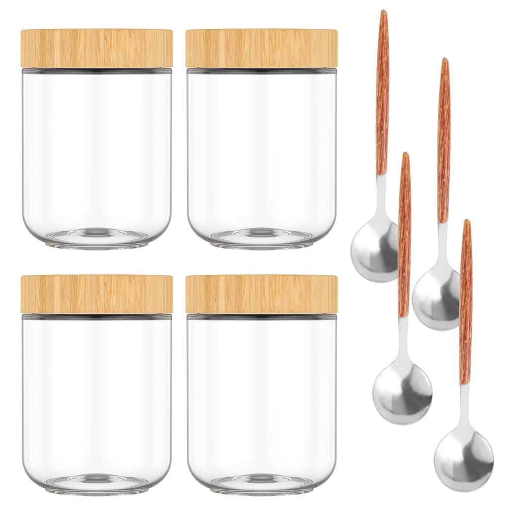 Sealed Jar Coffee Bean Storage Bottle Spice Canister Kitchen Food Grain Tea Glass Jar Fresh Storage Jar Home Kitchen Accessories