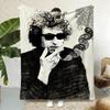 Music B-Bob Dylan Throw  Flannel Throw Blanket,Bed Home Office Nap Blanket Travel,Camping,Picnic Blanket Soft Decor