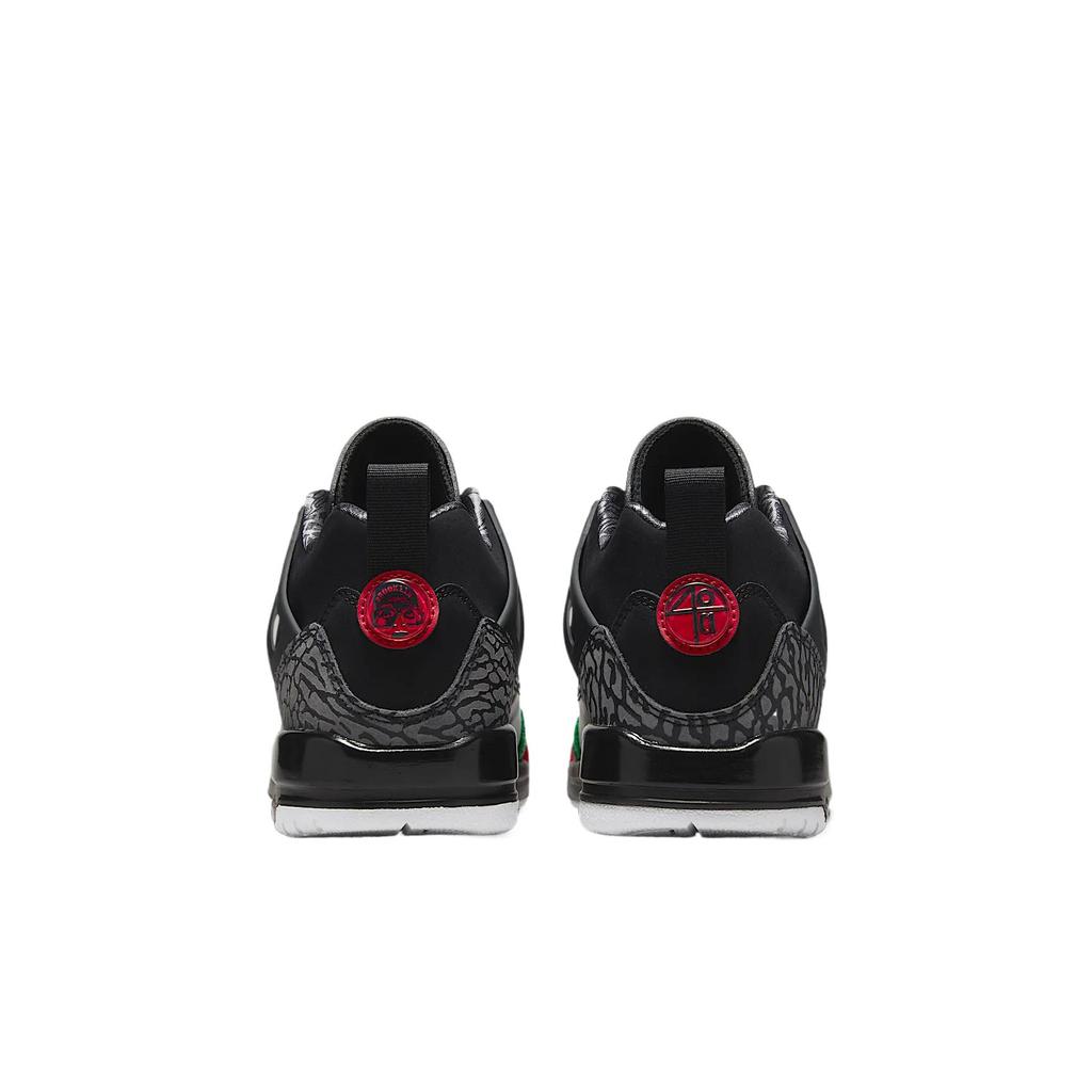 Scarpe da Ginnastica per Bambini Air Jordan Spizike Low GS OG Nero Verde Classico Bianco FQ3950-060