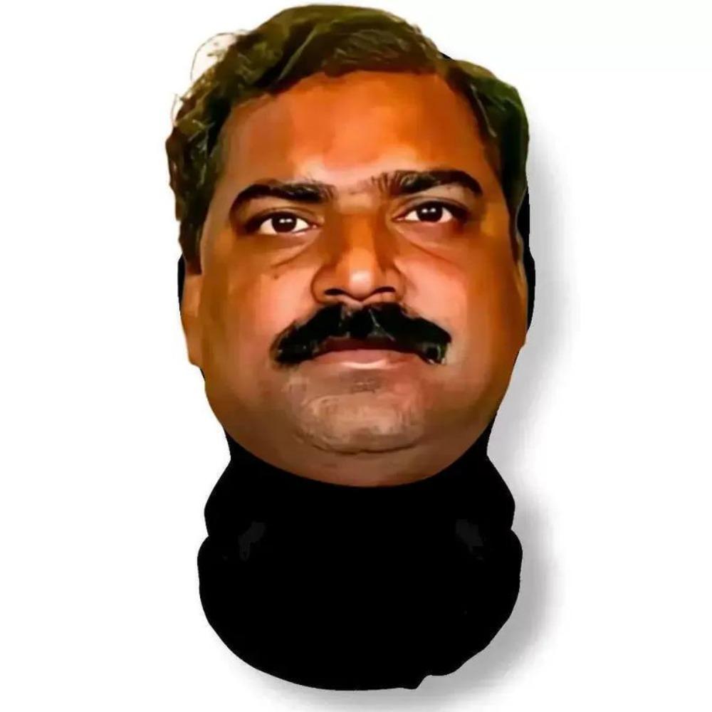 

Funny Indian-style Mask Facial Expressions Novelty Cosplay Realistic Mask Spoof Design Breathable Abstract Mask Cycling Outing