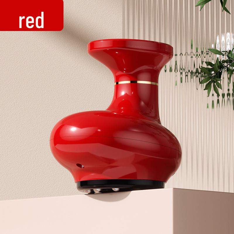 Intelligent Heating Guasha & Cupping Massage Device for Full-Body Lymphatic and Meridian Therapy