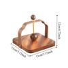 Napkin Stand Retro Walnut Wood Napkin Holder Square Decorative Tabletop Tissue Holder Chinese Style Napkin Dispenser Restaurant