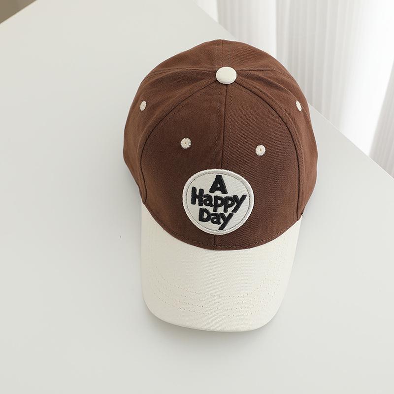 2026 Trendige Kinder Baseballkappe im Colorblock-Design - Stilvolle Sonnenhut für Jungen und Mädchen