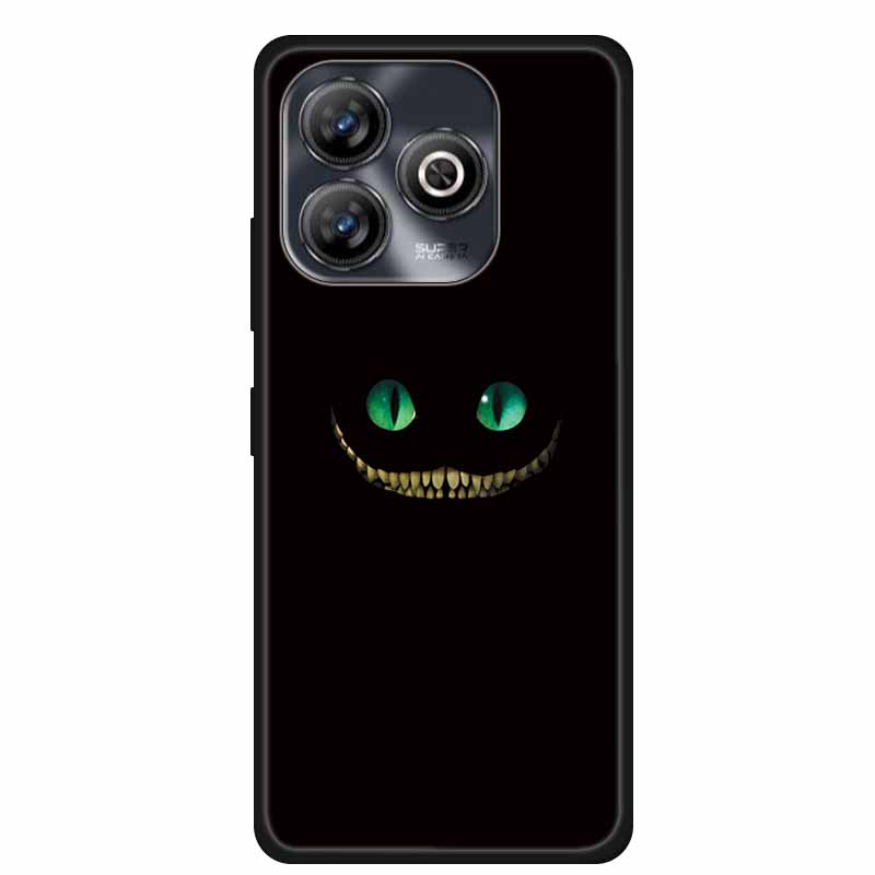 Pro ZTE BLADE A75 4G Pouzdro Zvířata Měkký Silikon TPU Pouzdra na Telefon Zadní Kryt Pro ZTE BLADEA75 Nárazuvzdorný Vlk Ochranný Cool Coque