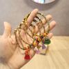 Dragon Boat Festival Zongzi Bracelet: Handmade Five-Color Woven Rope for Men, Women, and Children.