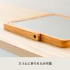 Nagai Kosan Makeup Tabletop Adjustable Stand Mirror, Mirror, Wooden, Angle, Type, Natural, PLAIN, NK-211