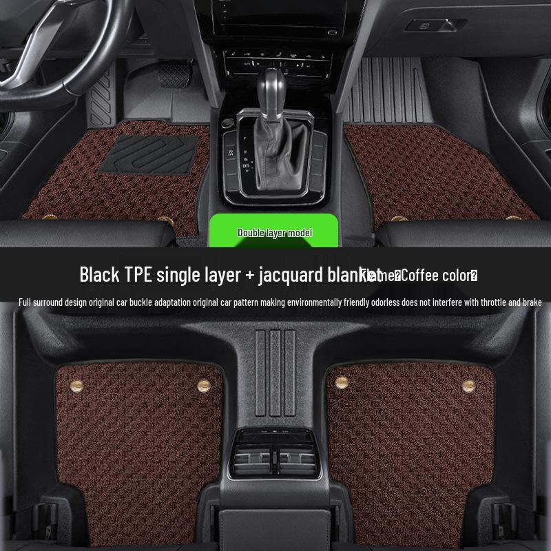 Toyota RAV4 Rongfang Dual Engine New Energy 09-19 Waterproof TPE Car Floor Mats