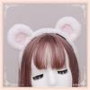 Handmade Kawaii Bear Ear Headband Women Soft Plush Animal Hair Accessory Sweet Style