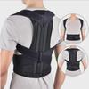 Back Fixation Belt for Adults - Posture Corrector with Support Plate for Men and Women - Hunchback Correction Belt