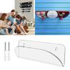 Skateboard Wall Mount Longboard Invisible Clear Hanger Display Rack Shelf for Fits Skateboard Longboard Skis Snowboard