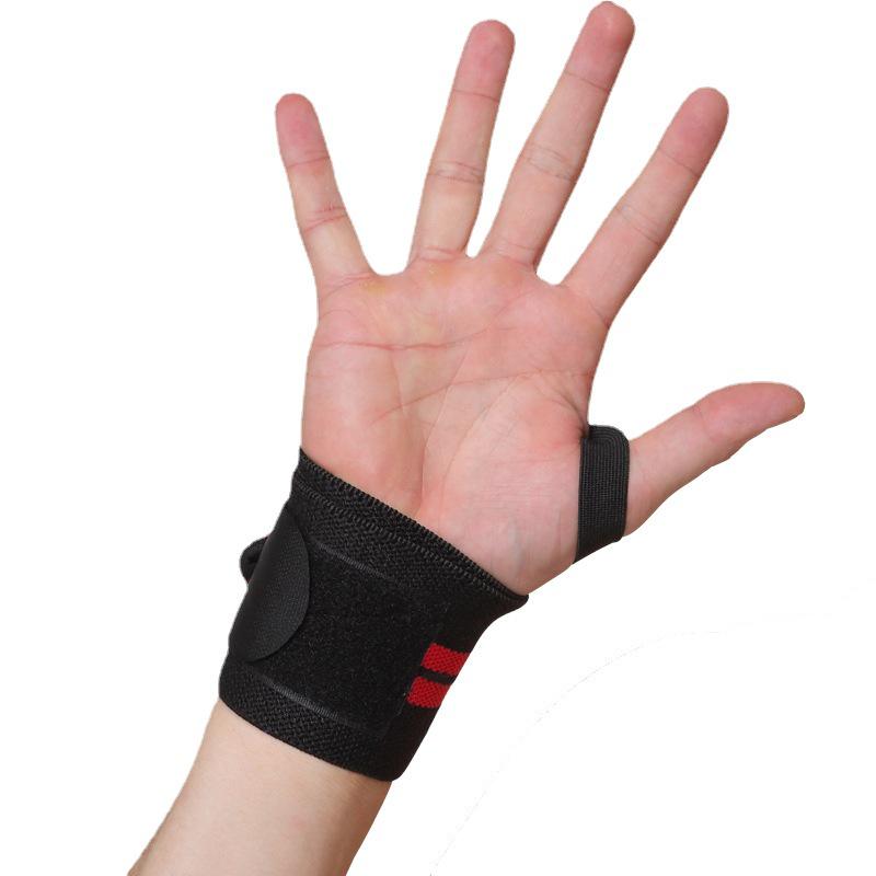 Wrist Support Wrap for Strength Training, Weightlifting, Fitness, Pull-up Assistance, Anti-Sprain, and Compression.