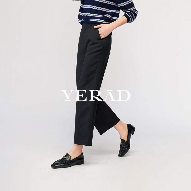 Yalida Women s Linen Blend Ankle-Length Straight-Leg Trousers 31