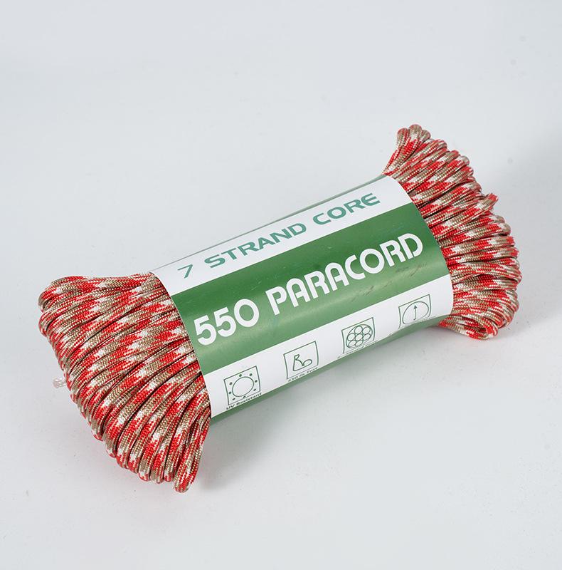 4mm 7 Strand Core 550 Polyester DIY Handmade Woven Bracelet Cord Jewelry Raw Material Keychain Phone Pendant Findings Nylon Rope