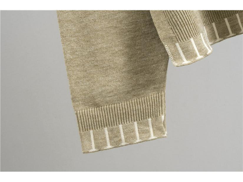 Women's Knitwear Set: Loose Long Sleeve Sweater & Wide Leg Pants, Spring/Autumn Fashion Two-Piece Set