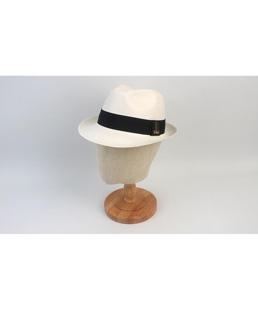 Yunibeosyeolkemiseuteuli Bu Gentle Line White Fedora Summer Hat