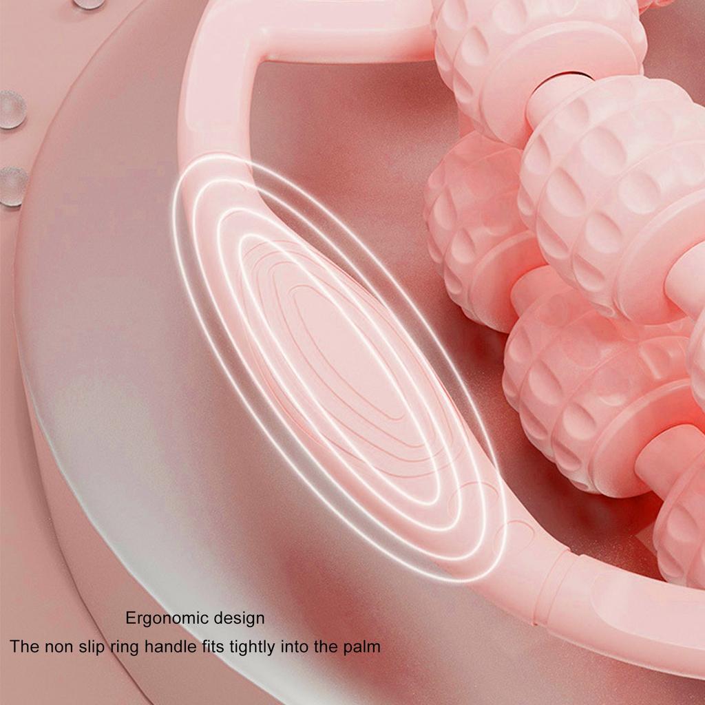 Thigh Clamp Massage Roller Multifunctional Circular Leg Clamp Massager Handheld Roller for Women