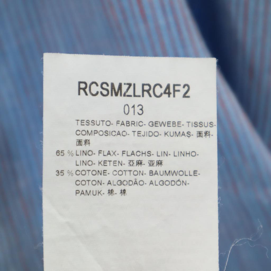 Armani Collezioni Long Sleeve Shirt M Blue Men's Used