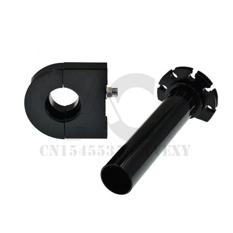 Gas Throttle Handle Grip Universal 7/8 22mm Throttle Motorcycle Handle Bar Grip Throttle Assist Twist CNC Aluminum For Yamaha чёрный