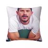 Jonathan Bailey Pillowcase Double-sided Printing Polyester Cushion Cover Decorations Throw Pillow Case Cover Home Zipper 45X45cm
