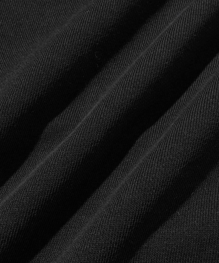 H-Tech Wing Logo String Hoodie Black