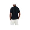 Emporio Armani Letter Round Neck Short Sleeve T-Shirt Men Tops Navy-Blue 3D1TH3-1JOCZ-09Q8