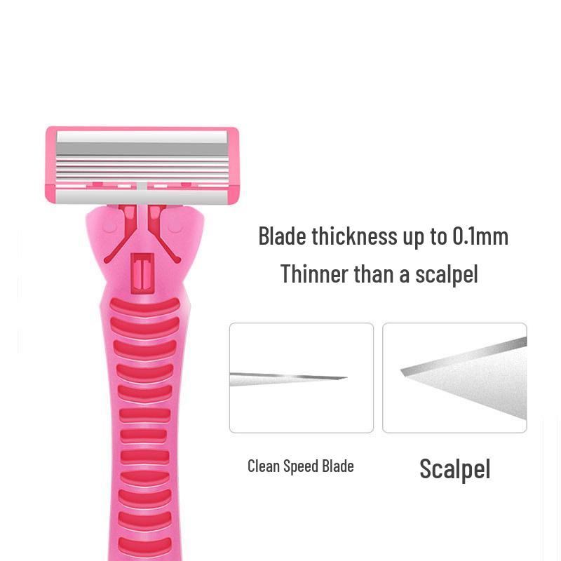 Durable Women's Manual Razor for Legs, Armpits, and Intimate Areas