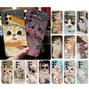 Cute Baby Cat Funda Phone Case For Samsung Galaxy S26 S25 S24 S23 S22 Ultra S23 S22 S25 Plus S24 FE S26Edge
