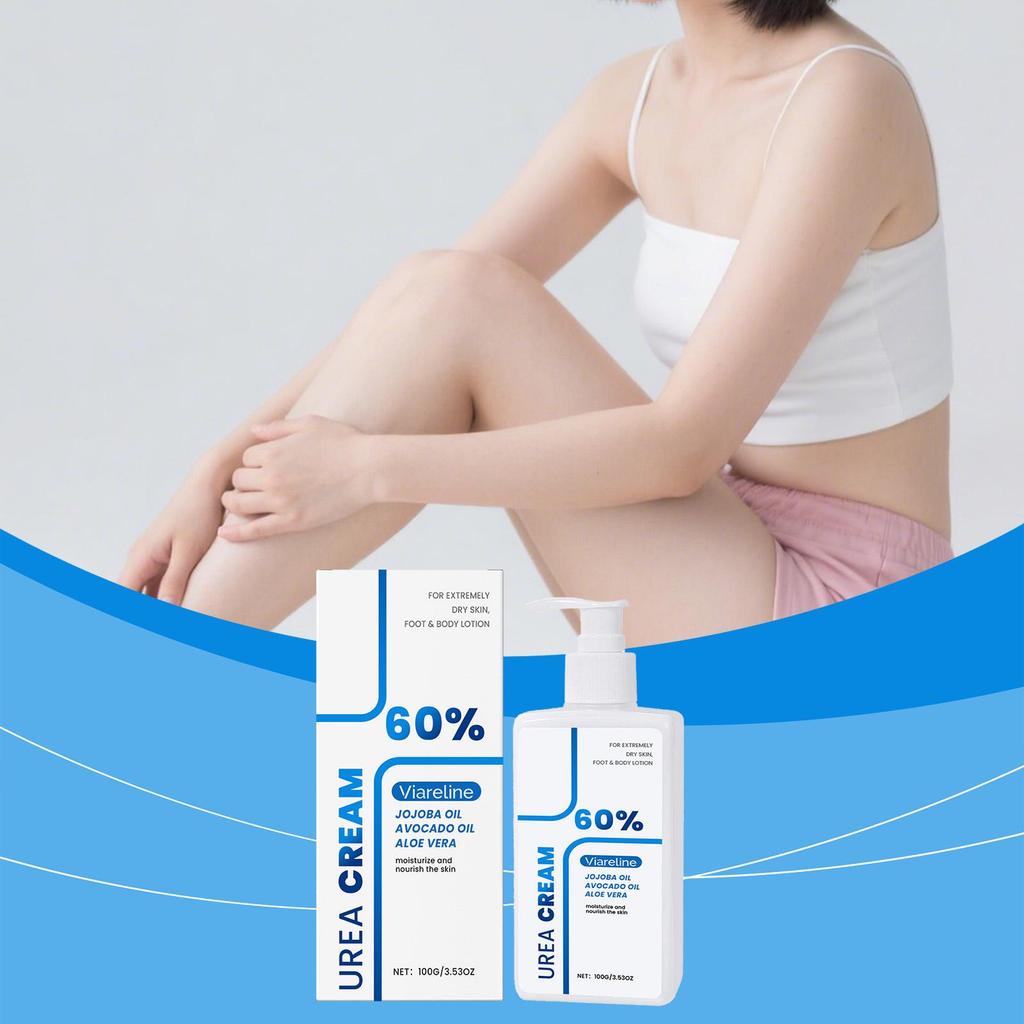 VIARELINE Urea Body Lotion: Gentle Hydration for Dry, Uncomfortable Skin - Daily Full Body Care
