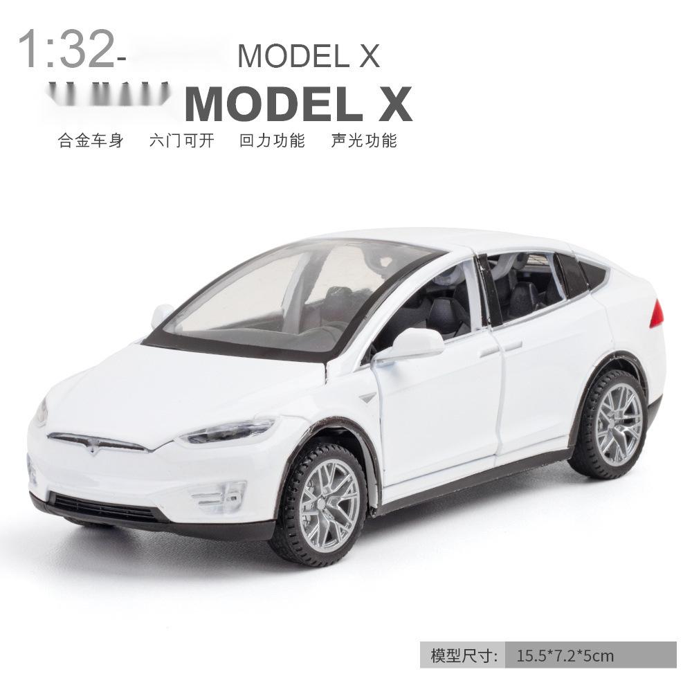 1:32 Model X90 Alloy Model Car Toy Diecasts Metal Casting Sound and Light Car Toys Vehicle