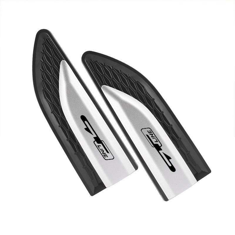 Car Side Door Blade Stickers Fender For KIA GT LINE K2 Sportage Stinger Sorento Ceed soul sorento VENGA KX5 K3 K4 K5 Accessories