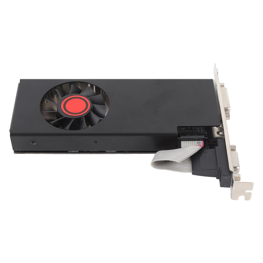 Gaming-Grafikkarte 4GB DDR5 128bit PCI Express 2.0 16X PC-Grafikkarte unterstützt DVI VGA HD Multimedia Interface